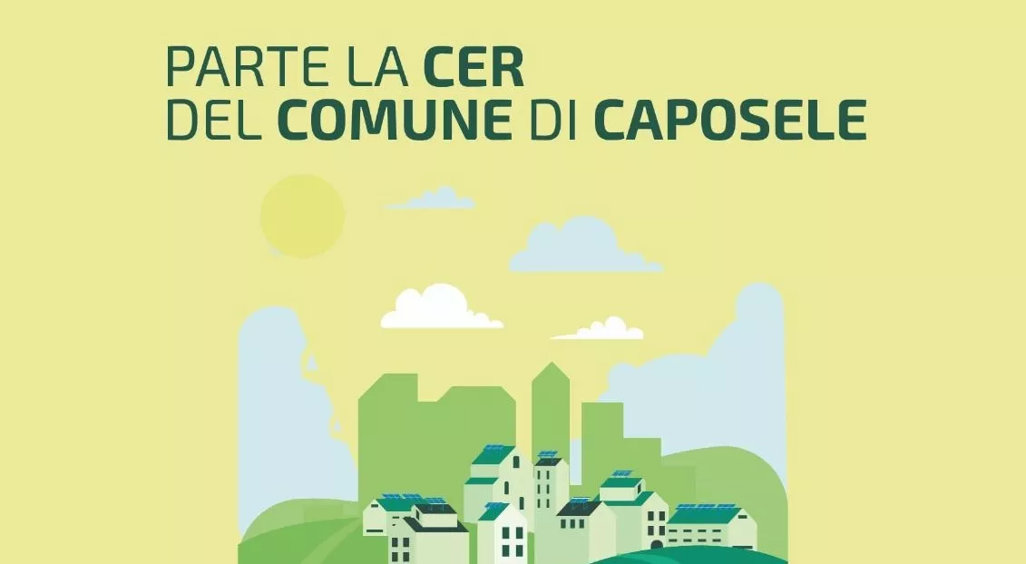 Manifestazione di interesse a partecipare alla Comunità Energetica Rinnovabile e Solidale del Comune di Caposele